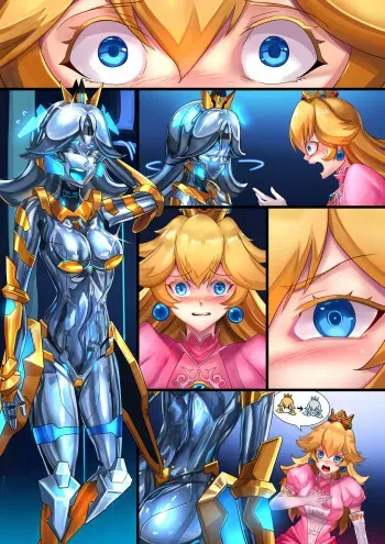 [Ibenz009] Princess Peach Robot Transformation manga cover