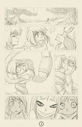 [Fixxxer] Mowgli & Naga Boy manga cover