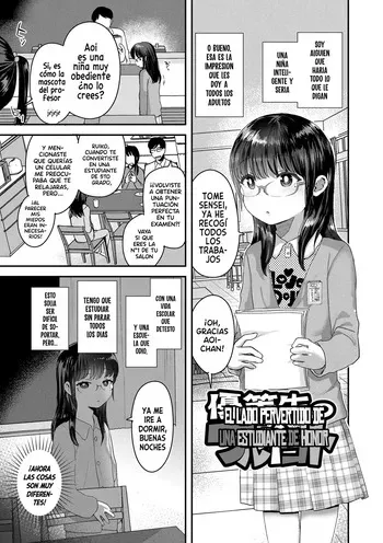 [Ronrinri Ronri] Yuutousei no Warui Koto｜El Lado Pervertido de una Estudiante de Honor (Chiisana Ko no Koi) [Español] [Culto del Crepusculo] [Digital] manga cover