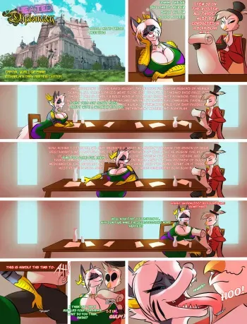 [TheBigBadWolf] Italian Wolf Comic: Heated Diplomacy manga cover
