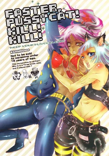 (ComiChara 2) [Sadistic Mary (Hattori Mitsuka)] FASTER,PUSSYCAT!KILL!KILL! (Bleach) manga cover