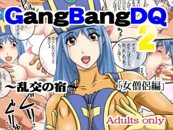 [Hamasei (Tetsukui)] GangBang DQ 2 ~Rankou no Yado~ 'Onna Souryo Hen' (Dragon Quest III) manga cover