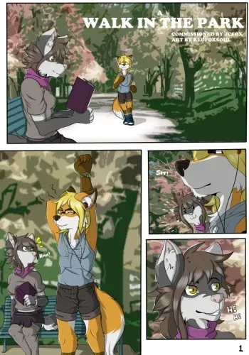 [Redfoxsoul] A walk in the Park manga cover