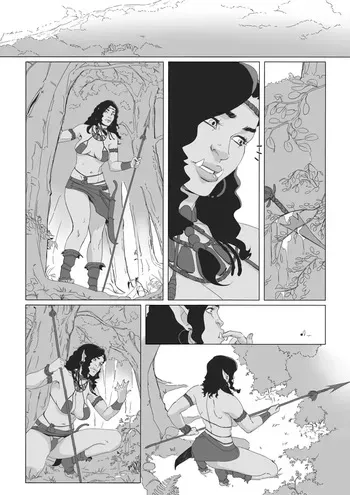 [Koboldmaki] A dryad and her forest manga cover