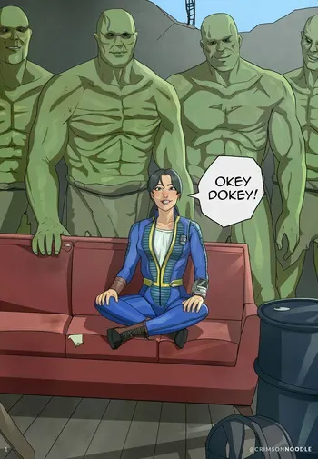 [Crimson Noodle] Okey Dokey (Fallout) manga cover
