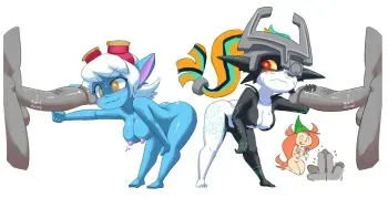 [Minus8] Midna, Betilla and Poppy (The Legend of Zelda, Rayman, League of Legends) manga cover