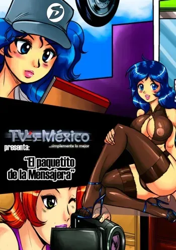 [Travestís México] El paquetito de la mensajera manga cover