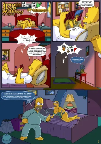 [Kogeikun] Sexy Sleep Walking (The Simpsons) (Ongoing) manga cover