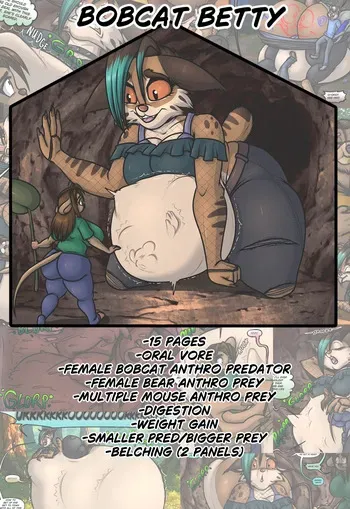 [JessicaRae] Bobcat Betty manga cover