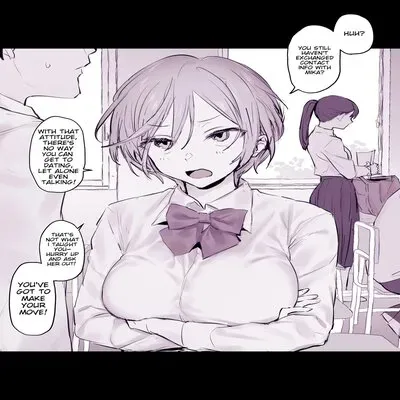 A Girl Who Ended Up In That Kind Of Relationship While She Was Giving Me Advice [Original] manga cover