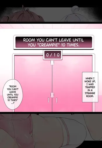 [Kassai] Room You Can’t Leave Until You Creampie 10 Times manga cover