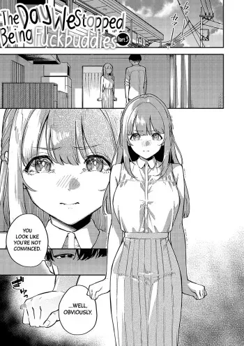 Bokura ga SeFri ja Nakunaru Hi -Kouhen- | The Day We Stopped Being Fuckbuddies -Part 3- manga cover
