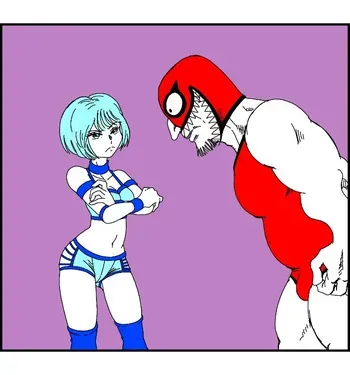 [Nalpari] Pro Wrestling - Red Mask vs. Blue Girl manga cover