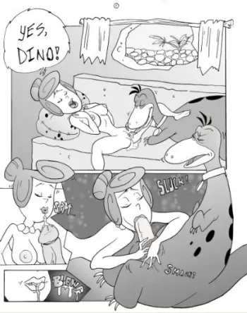 THE FLINTSTONE Dino Best manga cover