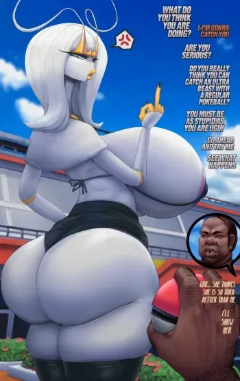 [Picturd] Bug pokegal gets her throat resized (Pokemon) manga cover