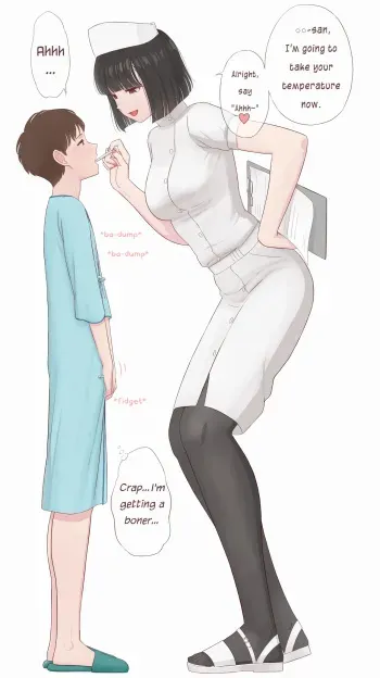 Choushin Nurse-san Manga | Tall Nurse Manga manga cover