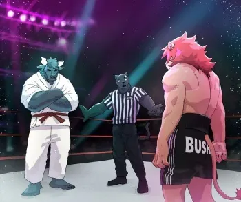 Bear Hug Battle - Genshin vs YoungSoul manga cover