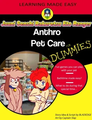 [Capt. Slap] Anthro Pet Care for Dummies (Juuni Senshi Bakuretsu Eto Ranger) manga cover