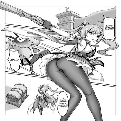 Please Do Not Open The Treasure Box Casually, Ms. Keqing [Doujinshi] manga cover