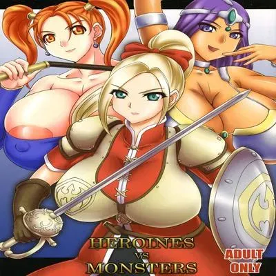 HEROINES vs MONSTERS [Doujinshi] manga cover