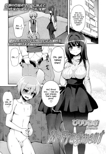 M-Fragment manga cover