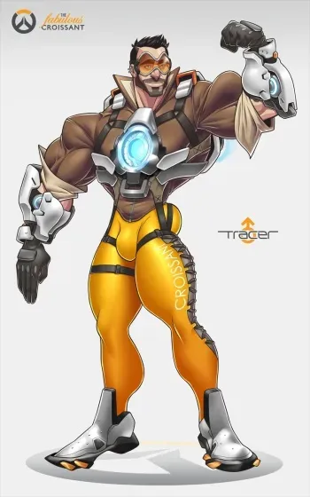 [The Fabulous Croissant] Tracer (Overwatch) manga cover