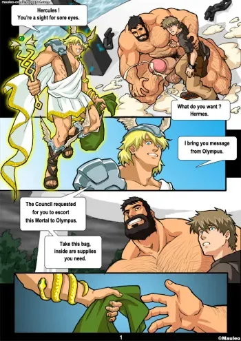 [Mauleo] Hercules-Power Up 2.1 manga cover