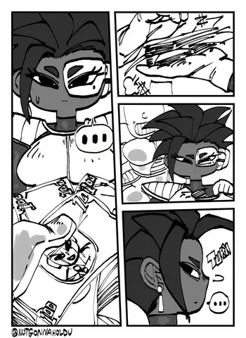 [NotGonnaHoldu] YAMUI RAISING FUNDS (Dragon Ball Xenoverse) manga cover