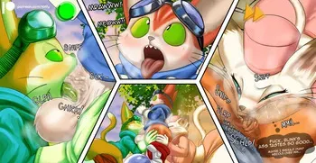 [Kiffy] Blinx and Catherine The Ass Sniffer (Blinx: The Time Sweeper) manga cover
