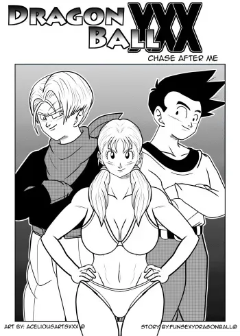 [Funsexydragonball] Chase After Me: Goten x Marron x Trunks (Dragon Ball GT) manga cover