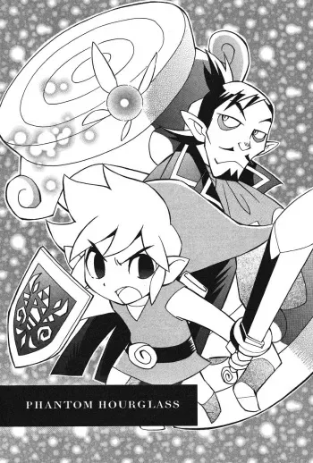 The Legend of Zelda - Phantom Hourglass Manga manga cover
