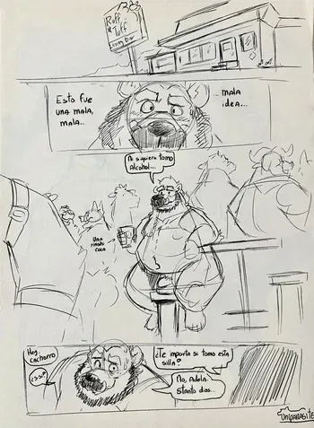 [Uniparasite] Fling Va A Un Bar manga cover