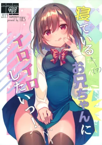 (C96) [TIES (Takei Ooki)] I Want to Do Lots of Things With My Sleeping Onii-chan! [English] [TRJR] manga cover