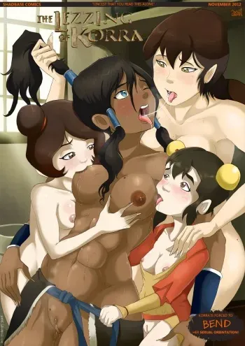 [RealShadman] The Lezzing of Korra (The Legend of Korra) manga cover