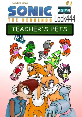 [FBZ] Teacher's Pet (Sonic the Hedgehog) manga cover