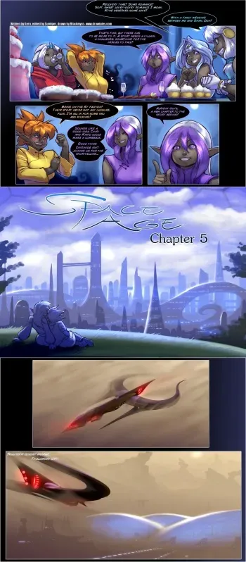 Drowtales: Space Age 5 manga cover