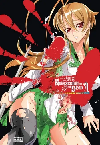 Highschool of the Dead - Full Color Edition 1 manga cover
