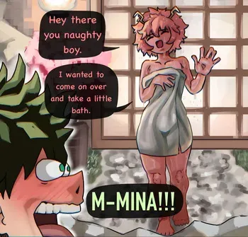 [BurntArt] Mina’s bath time (My Hero Academia) manga cover