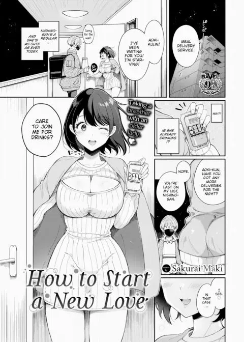 How to Start a New Love manga cover