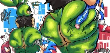 [NotGonnaHoldu] Sonic & Knuckles: IN SURGE (Sonic the Hedgehog) manga cover