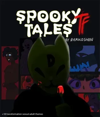 Spooky TF Tales by Darkoshen manga cover