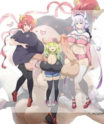 [Sinensian] Small Lucoa x Big Kanna & Iruru DP manga cover