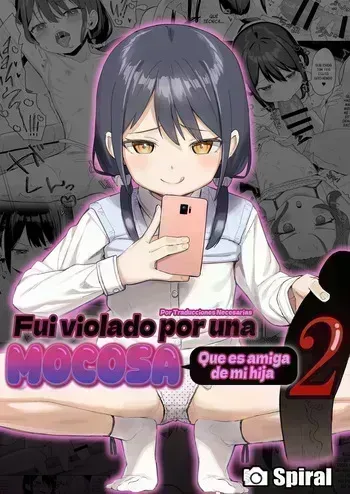 [Spiral (Arumamai Ayuka+)] Musume no Tomodachi no Mesugaki ni Okasaremashita 2 SIN CENSURA manga cover