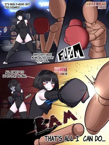 [Ti_Keep] Boxer Pomni (The Amazing Digital Circus) manga cover