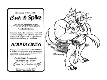[Eric W Schwartz] Spoogefolio 1 - An Evening at Home with Carli and Spike [Digital] manga cover