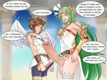 [Nicoffee] Palutena and Pit Skyworld Repopulaiton Parts 1-3 manga cover