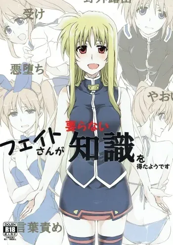 (C91) [STROLL IN THE WOODS !! (ELF)] Fate-san ga Iranai Chishiki o Eta you desu (Mahou Shoujo Lyrical Nanoha) manga cover