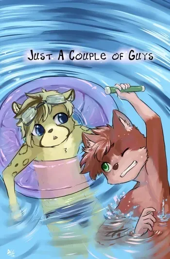 [Aogami] Just a Couple of Guys manga cover