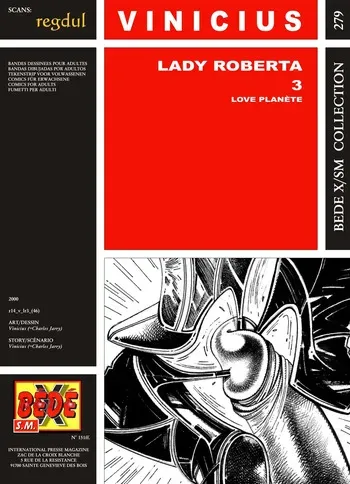 [Bédé X S.M. 279] Vinicius [= Charles Jarry] - Lady Roberta #3 manga cover