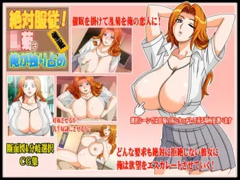 [Chikashitsu (GADEN)] Zettai Fukujuu! Rangiku wa Ore ga Hitorijime "Saimin" (Bleach) manga cover